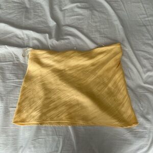 Satin Yellow top- By Together
(never worn)